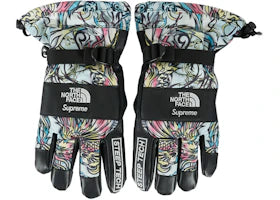 Supreme The North Face Steep Tech Gloves Multicolor Dragon