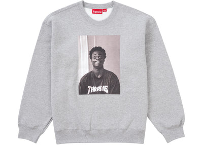 Supreme Thrasher Crewneck Heather Grey