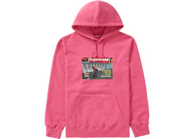 Supreme Thrasher Hooded Sweatshirt Magenta