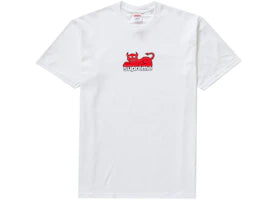 Supreme Toy Machine Devil Cat Tee White