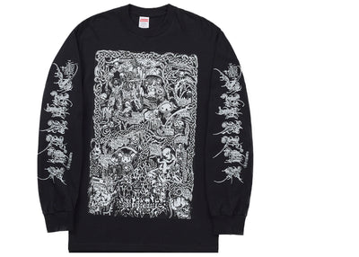 Supreme Wombat L/S Tee Black