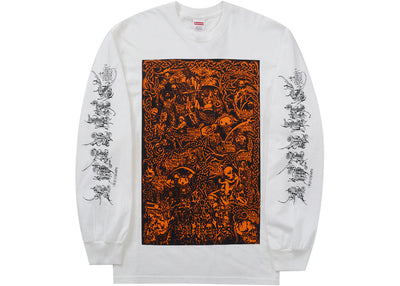 Supreme Wombat L/S Tee White