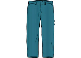 Supreme Work Pant (SS21) Teal Stripe