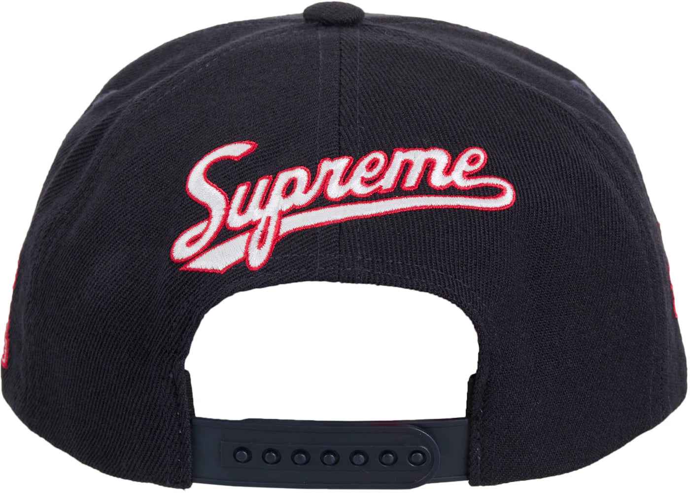 Supreme World Famous S Logo 6-Panel Navy