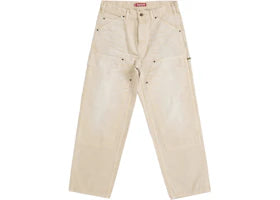 Supreme Worn Double Knee Painter Pant Natural