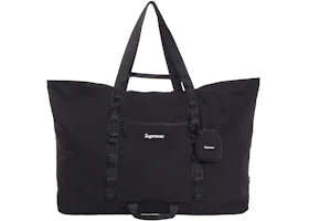 Supreme X-Large Tote Bag + Utility Pouch Black