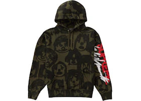 Supreme Yohji Yamamoto Hooded Sweatshirt Olive