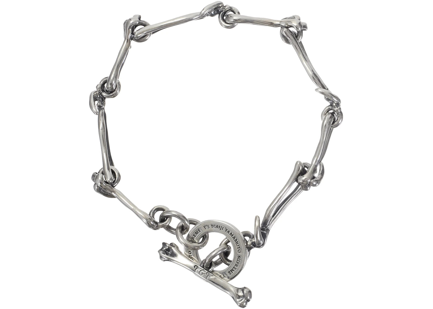 Supreme Y's by Yohji Yamamoto Silver Bracelet Silver sneakers - authentic Supreme shoes