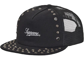 Supreme b.b. Simon Studded Mesh Back 5-Panel Black