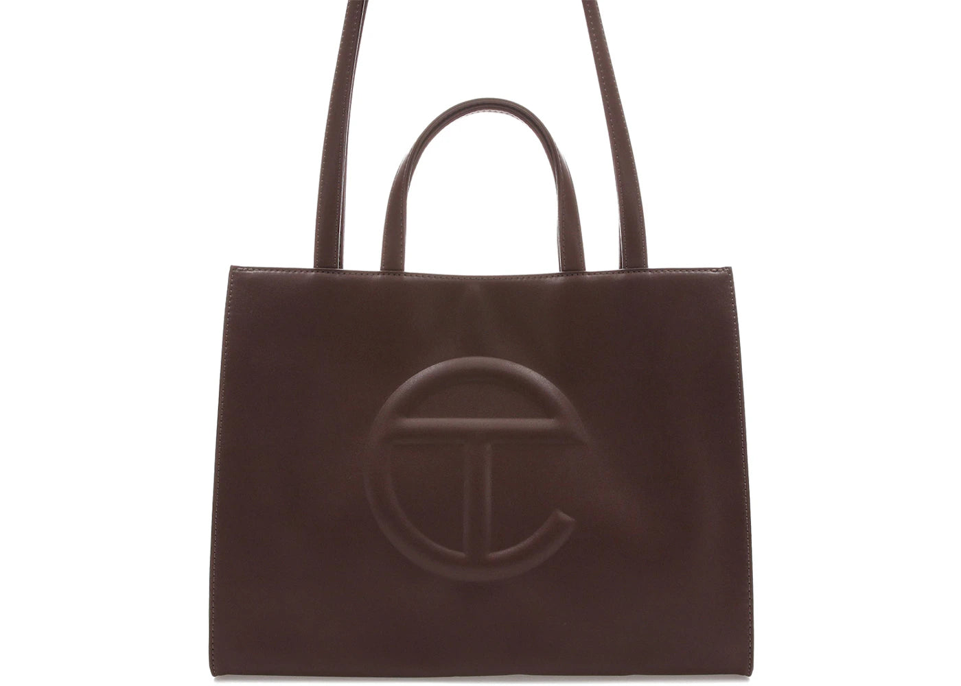 Telfar Shopping Bag Medium Chocolate