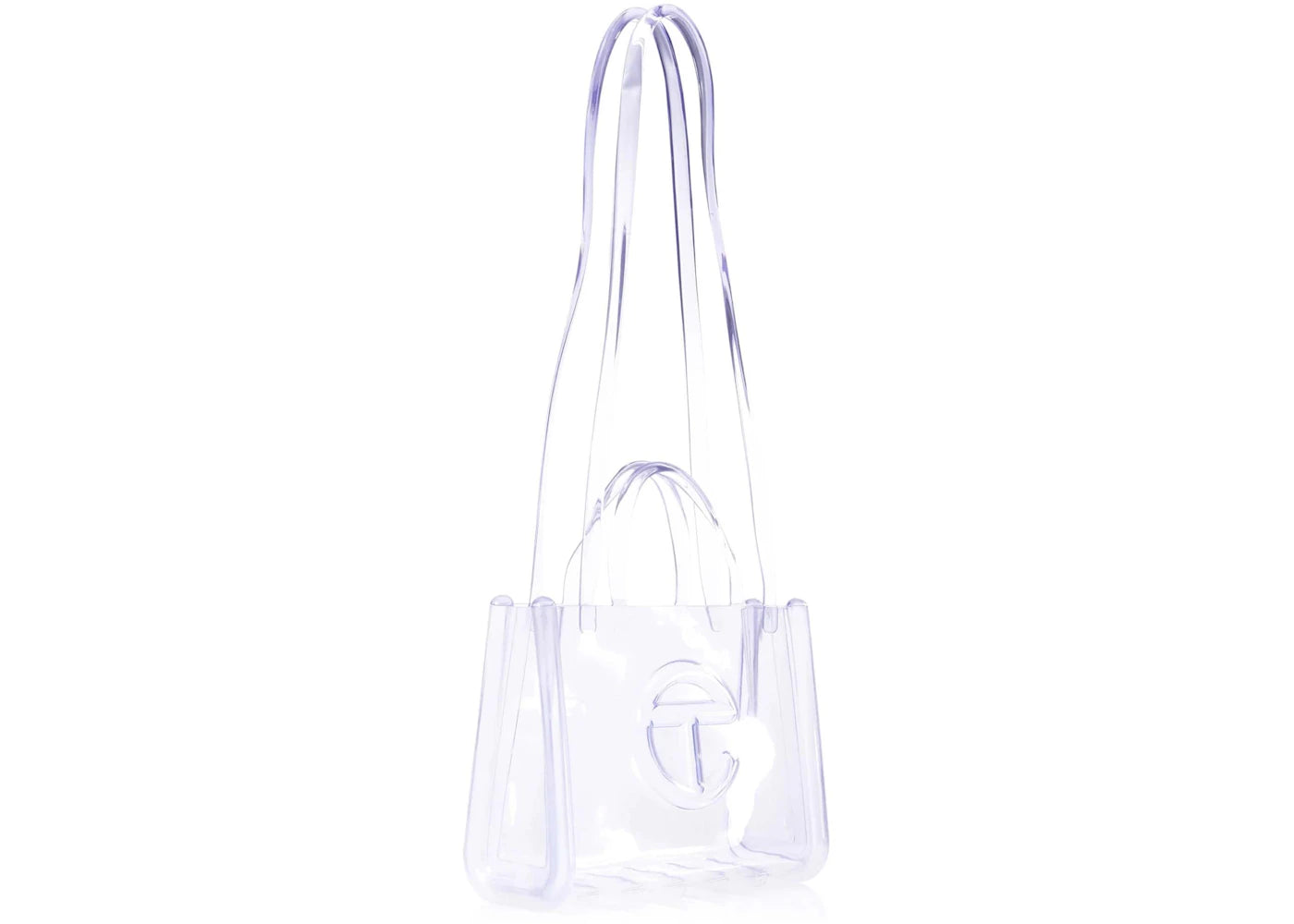 Telfar x Melissa Medium Jelly Shopper Clear