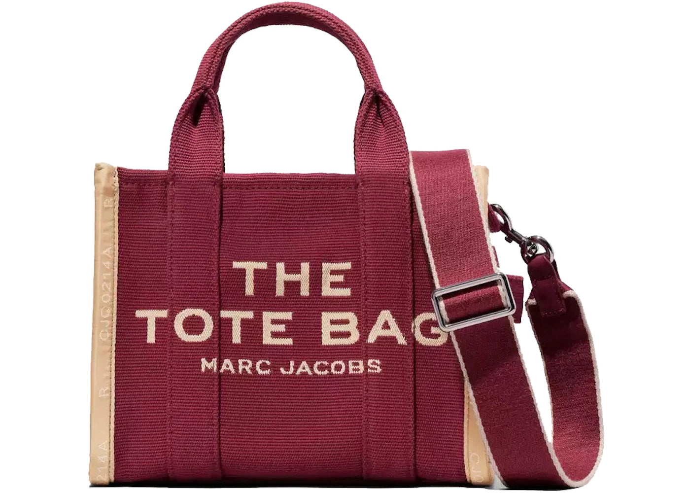 Marc Jacobs Jacquard Small Tote Bag Merlot sneakers - authentic Marc Jacobs shoes