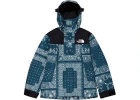 The North Face Novelty GTX Paisley Mountain Jacket Peacock Blue