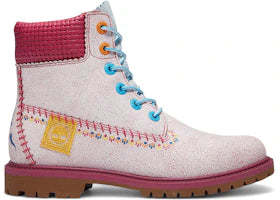 Timberland 6" Premium Boot Dia de Muertos White (Women's)