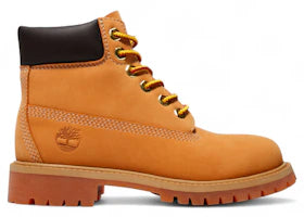 Timberland 6" Premium Waterproof Boot Wheat Nubuck (PS)