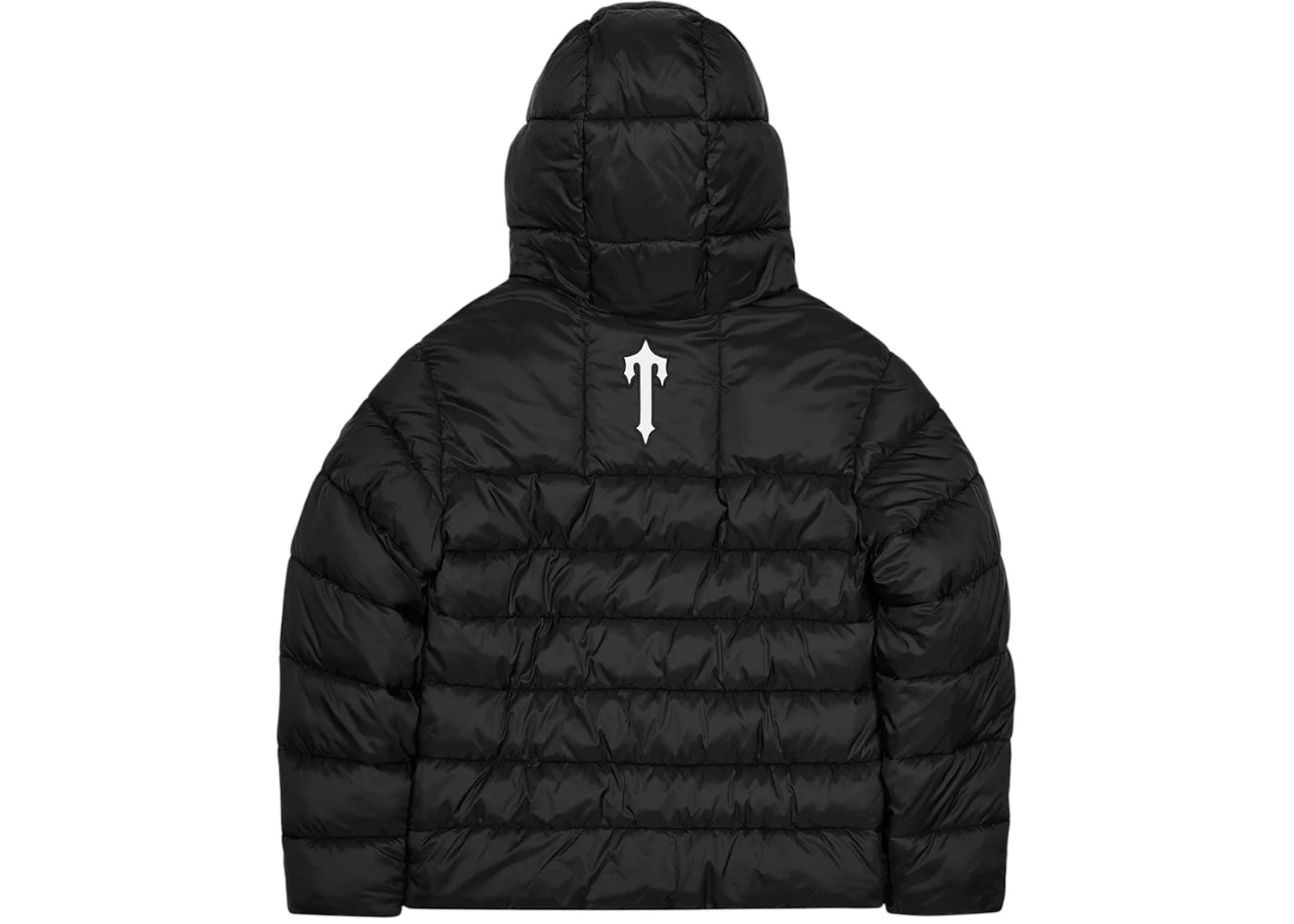 Trapstar Irongate Kapuzen-Steppjacke Schwarz