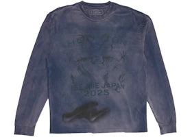 Travis Scott Cactus Jack x Fragment x Nike Houston To Ise Mie Longsleeve Washed Blue