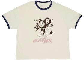 Travis Scott Cactus Jack x Fragment x Takashi Murakami Tokyo Ringer Tee Multicolor