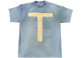 Travis Scott Coachella 2025 TTape Tee Blue