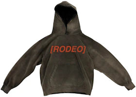 Travis Scott Rodeo 10 Years Logo Hoodie Black
