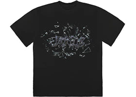 Travis Scott Jack Boys Shatter T-Shirt Black
