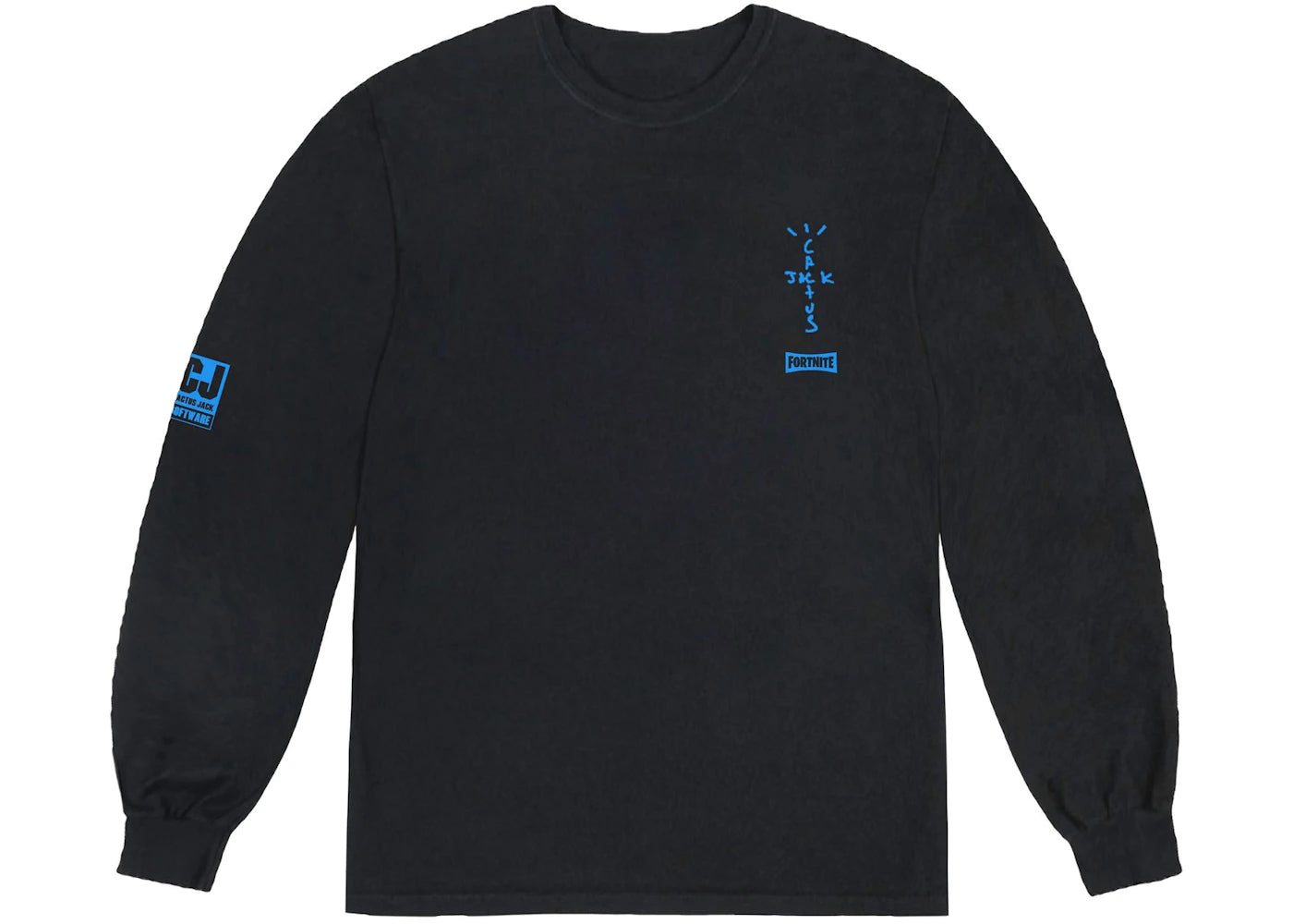 Travis Scott The Scotts Cj Portal L/S Tee Black sneakers - authentic Travis Scott shoes