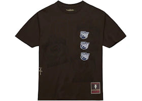 Travis Scott x Mitchell & Ness Penn State Nittany Lions Seal T-Shirt Brown