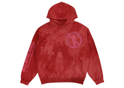 Travis Scott x Sp5der Hoodie Rot