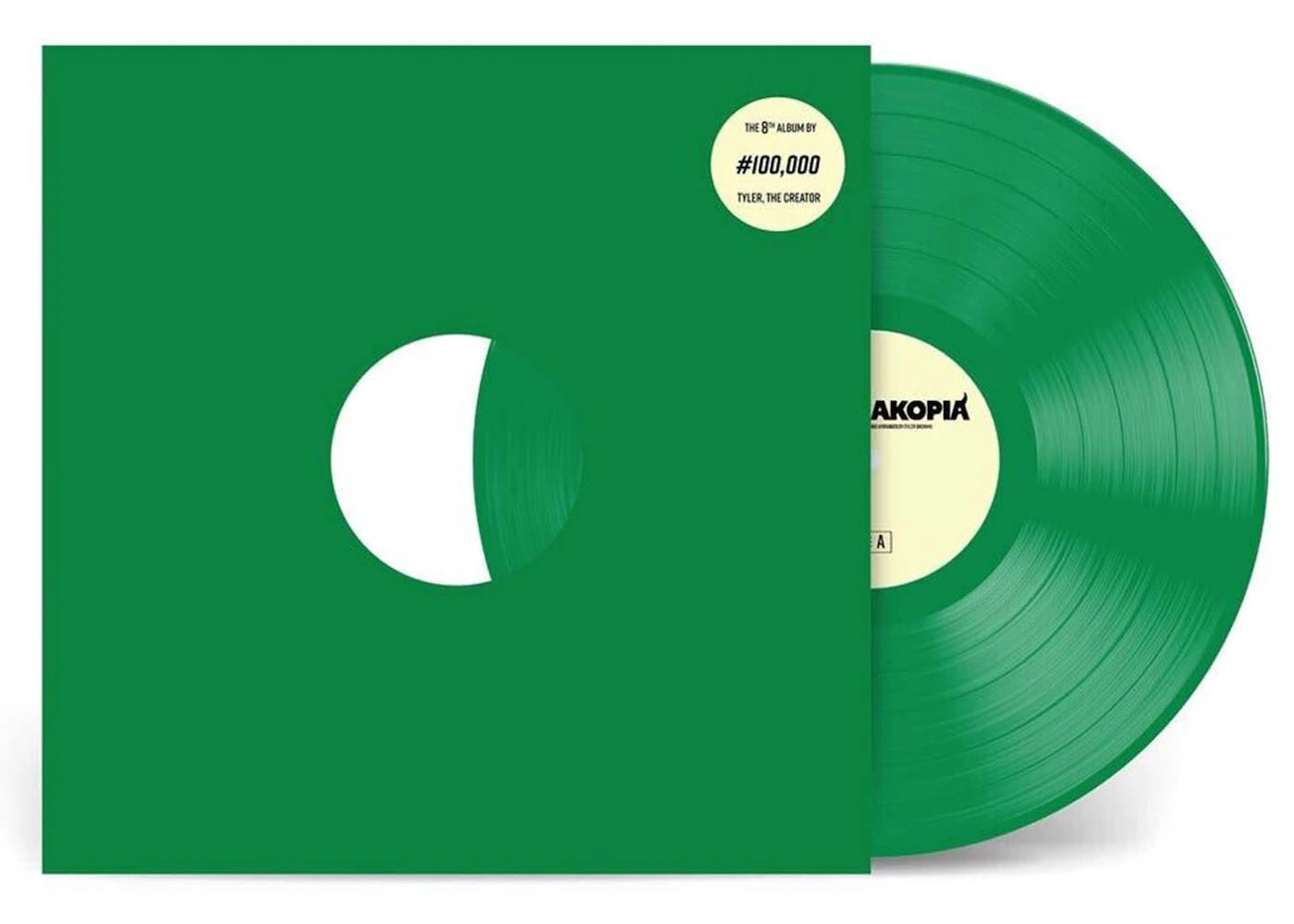 Tyler, The Creator CHROMAKOPIA Limited Edition 2XLP Double Vinyl (Test Pressing Version 1) Green sneakers - authentic Tyle...