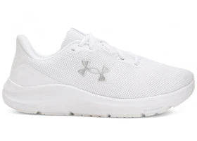 Under Armour Charged Pursuit 4 White Metallic Silver (Women's)