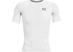 Under Armour Heatgear Compression Short Sleeve T-shirt White/Black