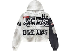 Vale Forever Collage Zip Up Hoodie Mono