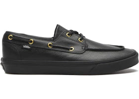 Vans 2-Eyelet Boat Shoe Leather Black
