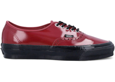 Vans OTW Authentic 44 Siped Vibram Gloss Leather Brogue Bordeaux
