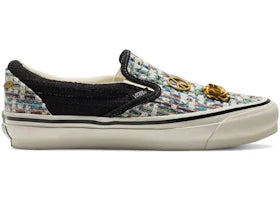 Vans Premium Classic Slip-On Cardigan Black White