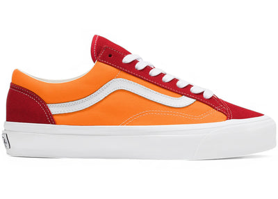 Vans Premium Old Skool Racing Red Oriole Orange