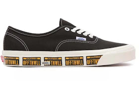 Vans UA Authentic 44 DX Anaheim Factory Vanity Plate Black