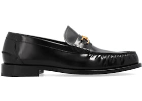 Versace Medusa '95 Leather Loafers Black/Gold