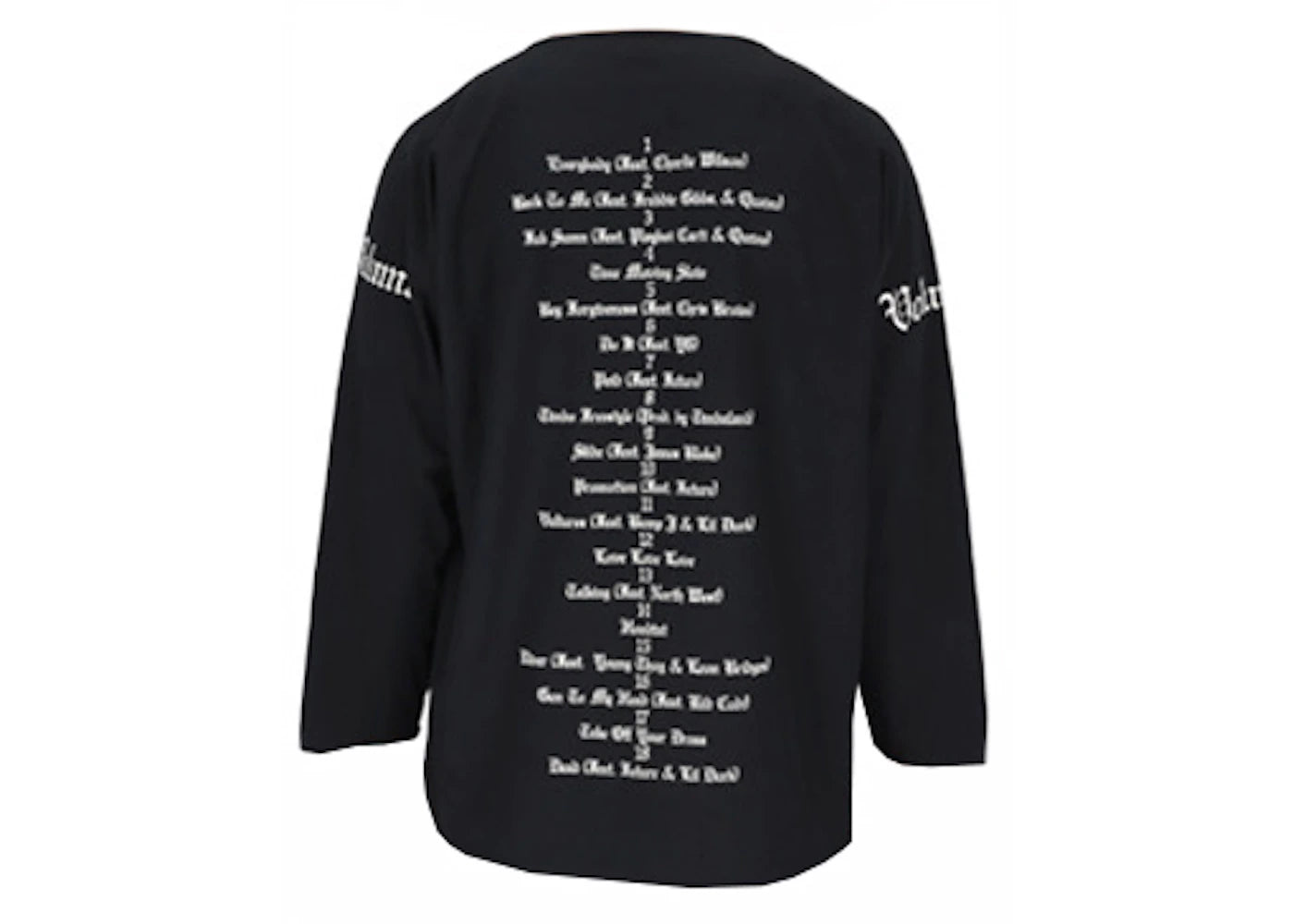 YZY Vultures Long T Black