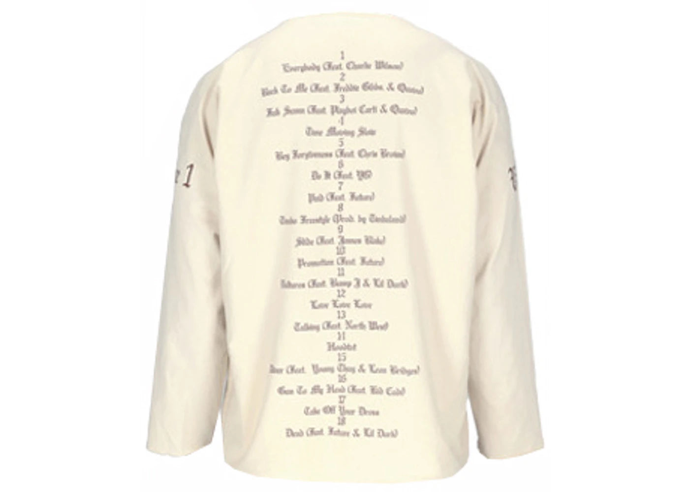 YZY Vultures Long T White