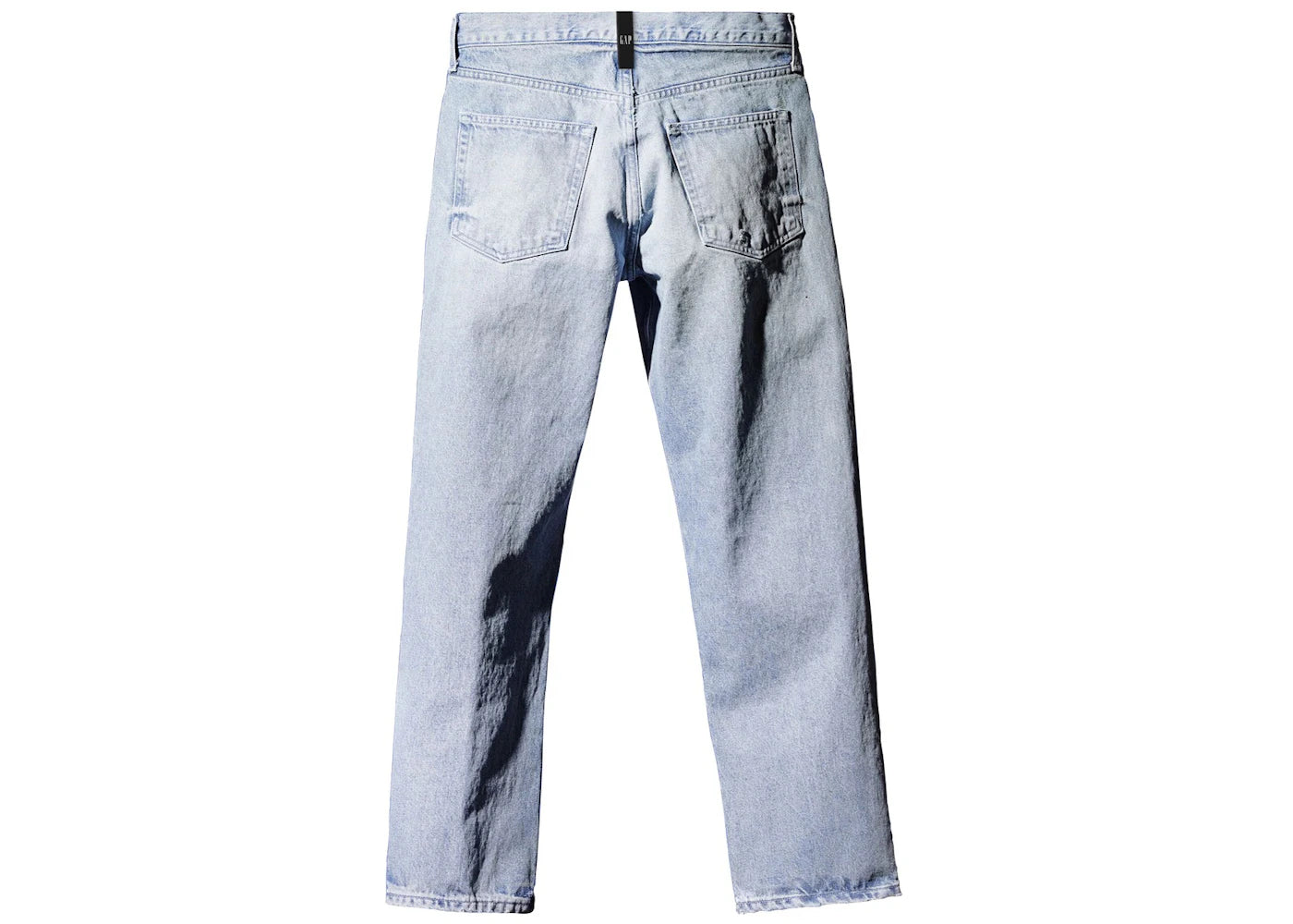 Yeezy Gap 5 Pocket Denimhose Blau
