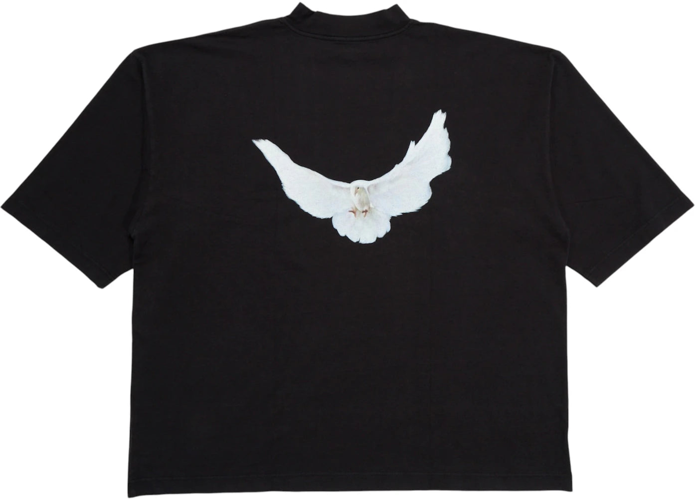 Yeezy Gap Engineered by Balenciaga Taubengraues 3/4-Ärmel-T-Shirt Schwarz
