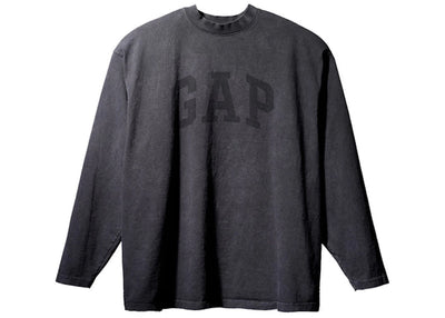Yeezy Gap Engineered by Balenciaga Dove Langarmshirt Schwarz