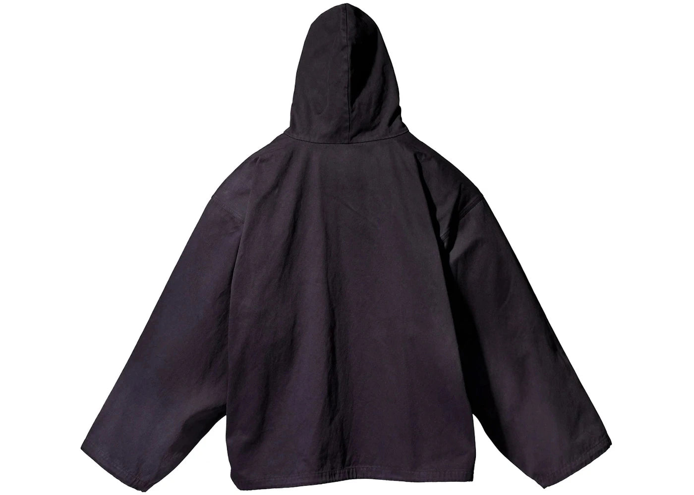 Yeezy Gap Satin Anorak Schwarz