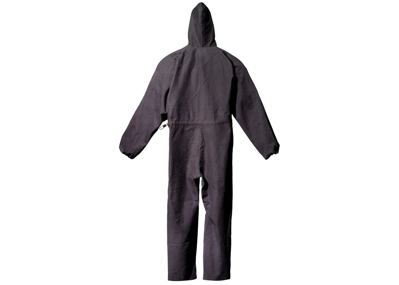 Yeezy Gap Satin-Latzhose Schwarz