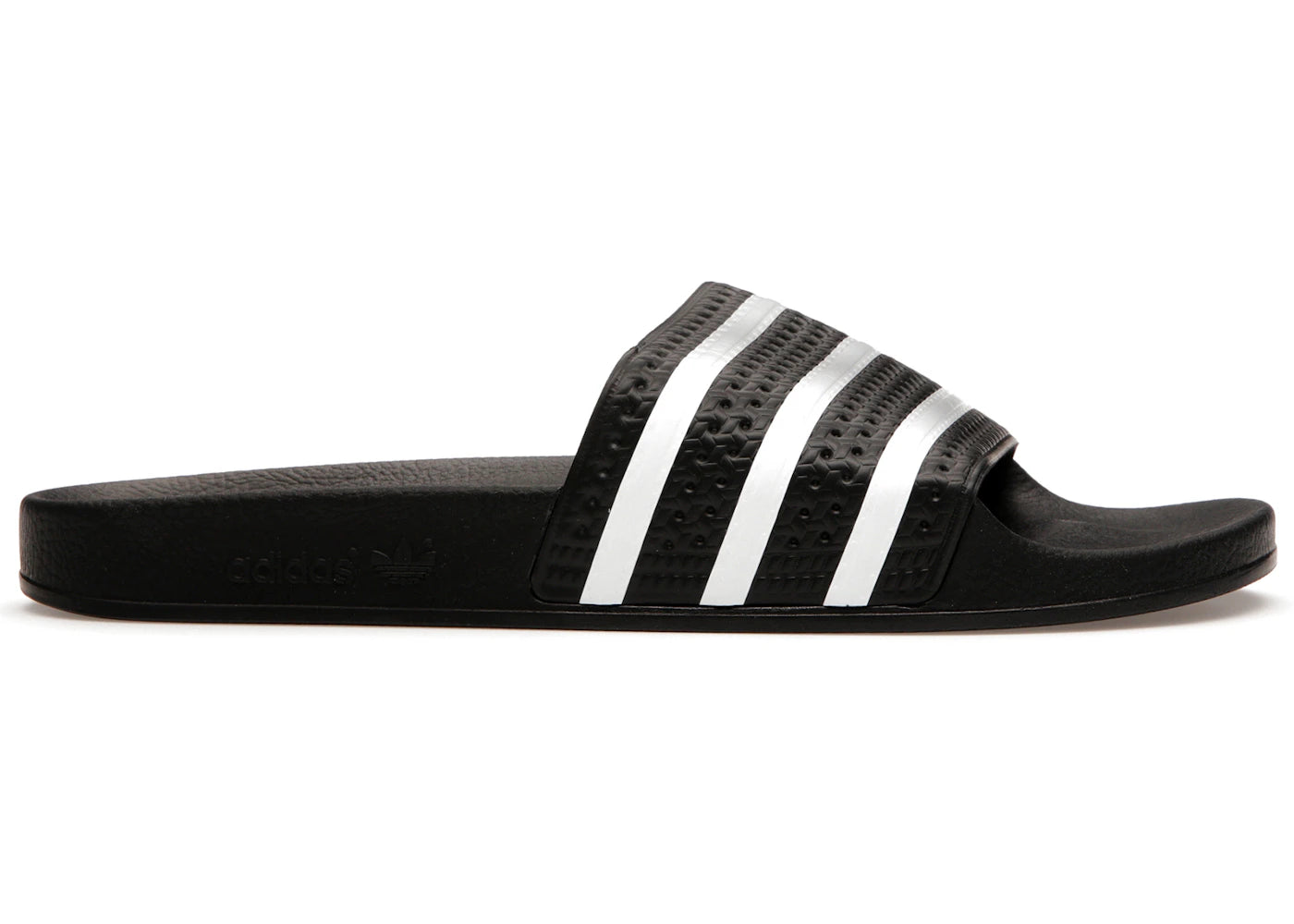 adidas Adilette Slides Black White