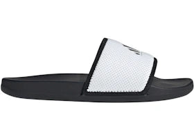 adidas Adilette Comfort Slides Core Black White
