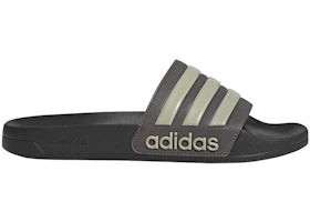 adidas Adilette Shower Slides Charcoal Putty Grey Carbon