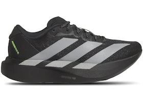 adidas Adizero Evo SL Black Silver Metallic Signal Green (GS)