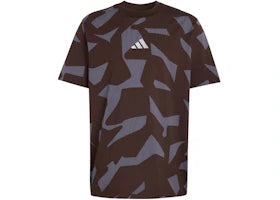 adidas Amg Camo Short Sleeve T-Shirt Aurora Coffee/Aurora Onix